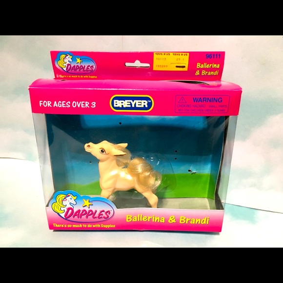DAPPLES BREYER HORSE 90s Ballerina & Brandi Box - Picture 11 of 11